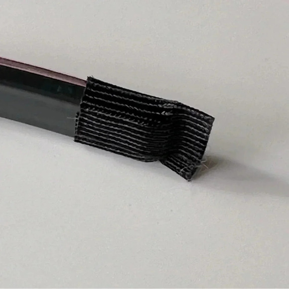 Thin & Flat Light Pink Sparkling Headband Narrow Rhinestones Glitter & Sparkle - Picture 3 of 4